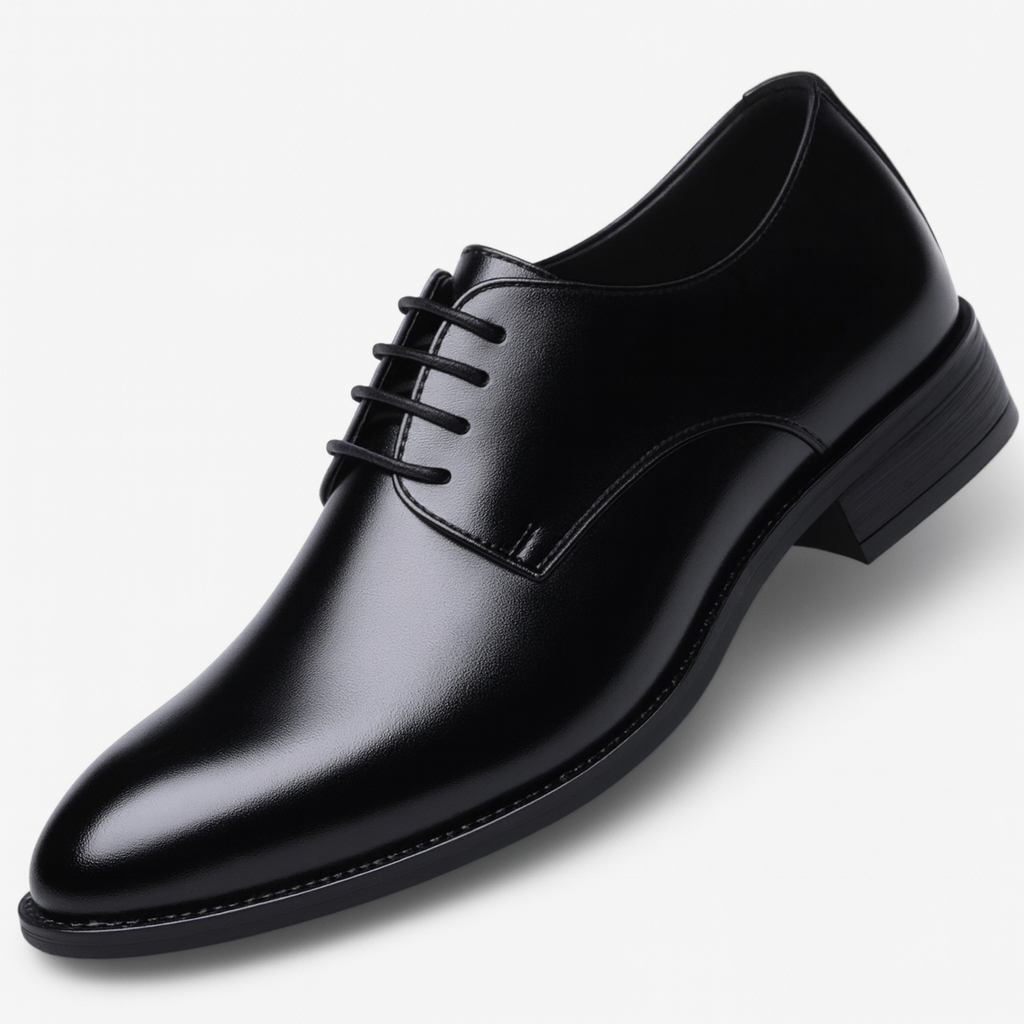 Męskie buty letnie sznurowane z przewiewnym materiałem